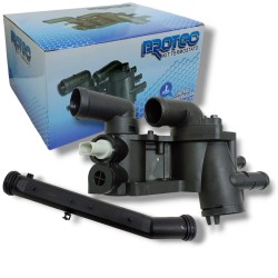 Termostato plástico Y Caño Agua Fox Suran Gol Trend SAVEIRO 1.6 8v