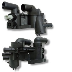 Termostato plástico Y Caño Agua Fox Suran Gol Trend SAVEIRO 1.6 8v