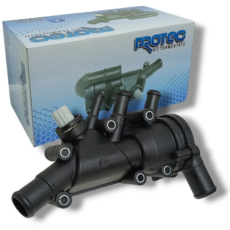 Porta termostato Agua Ford Ka FIESTA 1.0 8v Rocam Caño Recto