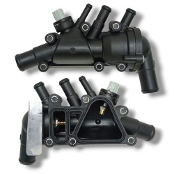 Porta termostato Agua Ford Ka FIESTA 1.0 8v Rocam Caño Recto