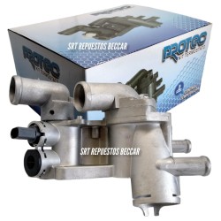 Porta termostato Aluminio Vw fox suran gol trend voyage saveiro 1.6 8v