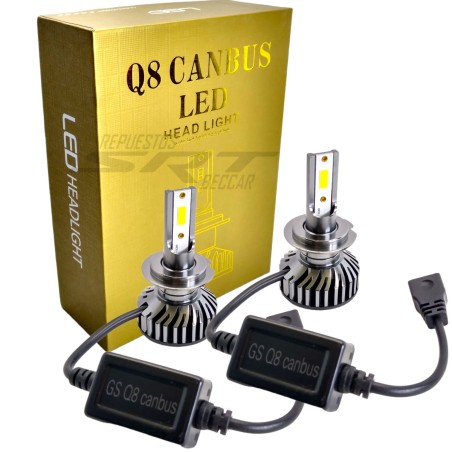 Kit Cree Led Smart Q8 H7 Cambus Alta Gama