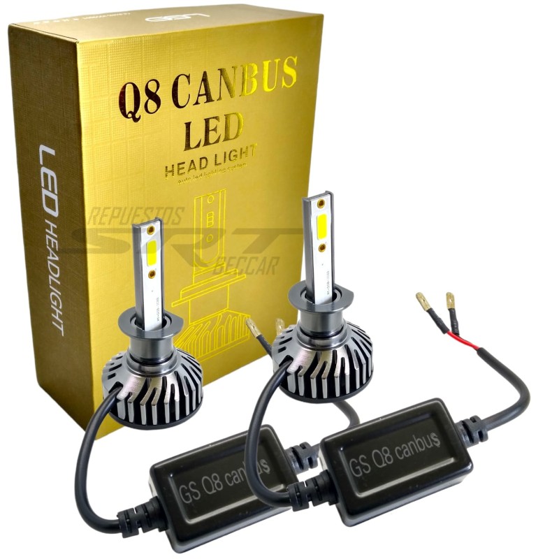 Kit Cree Led Smart Q8 H1 Cambus Alta Gama